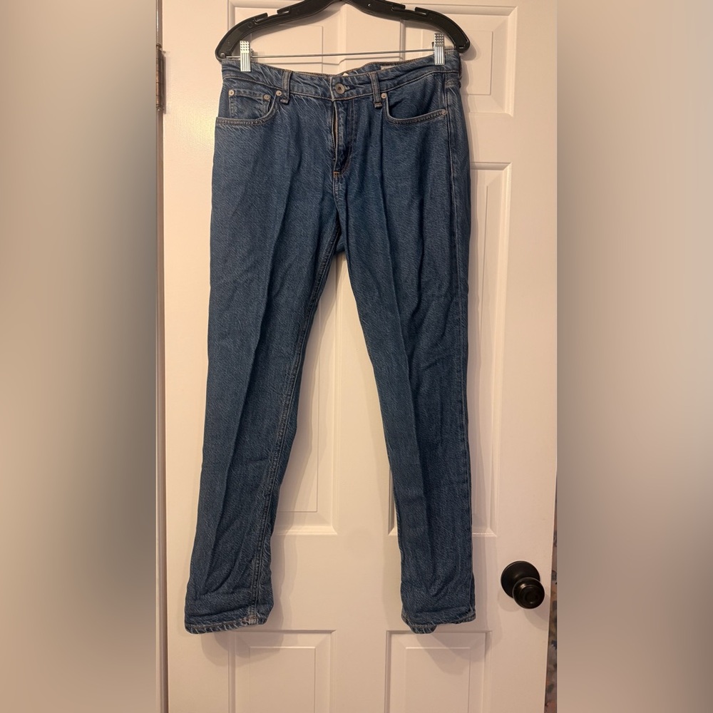 Classic Dre Low Rise Blue Denim Jeans